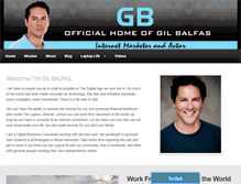 Tablet Screenshot of gilbalfas.com